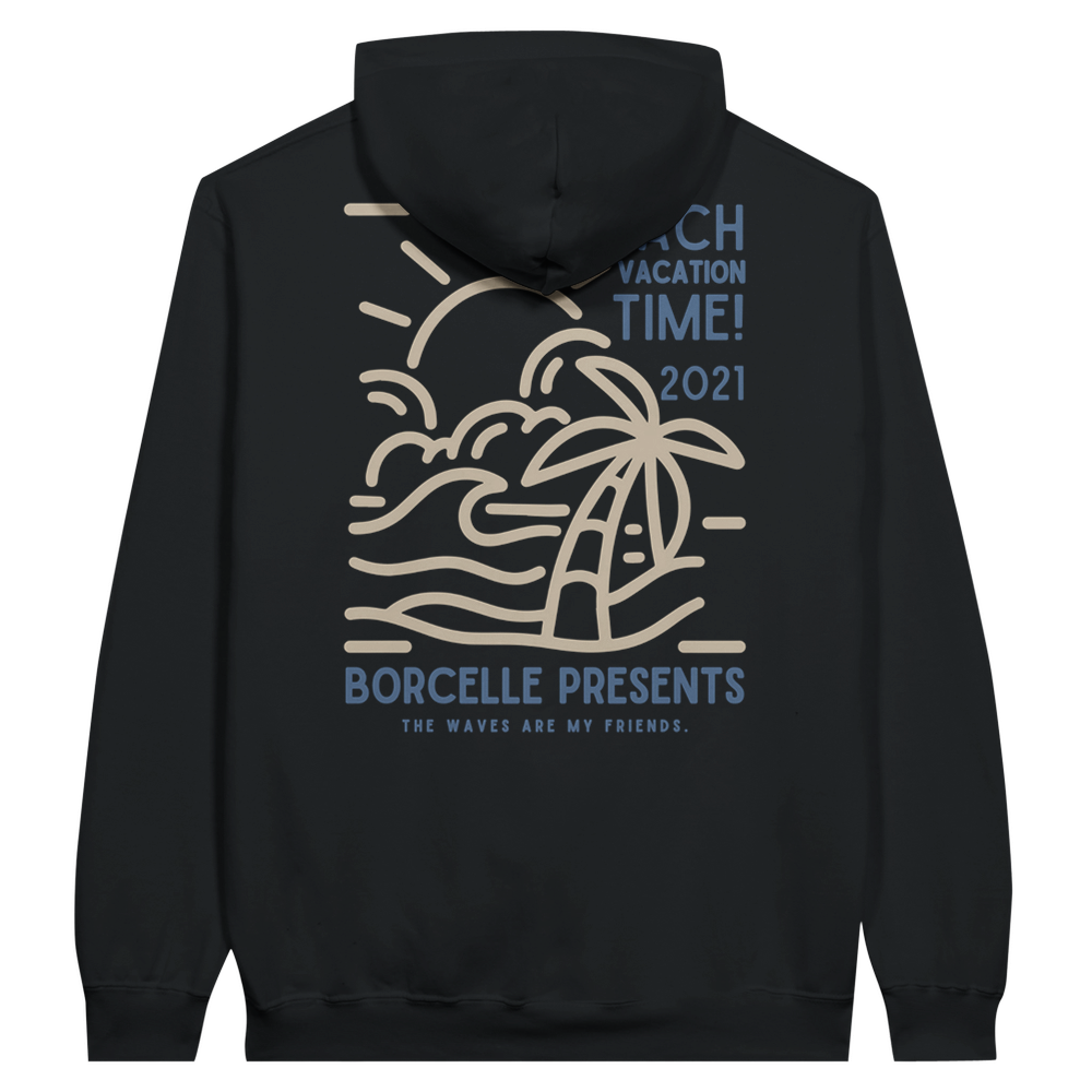 HOODIE “BEACH VACATION TIME” Ma boutique
