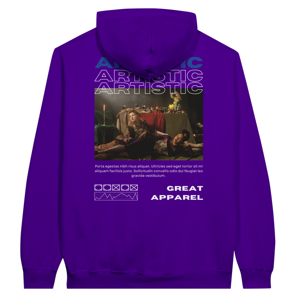 Sweat à Capuche ”ARTISTIC“ STAY SOFT