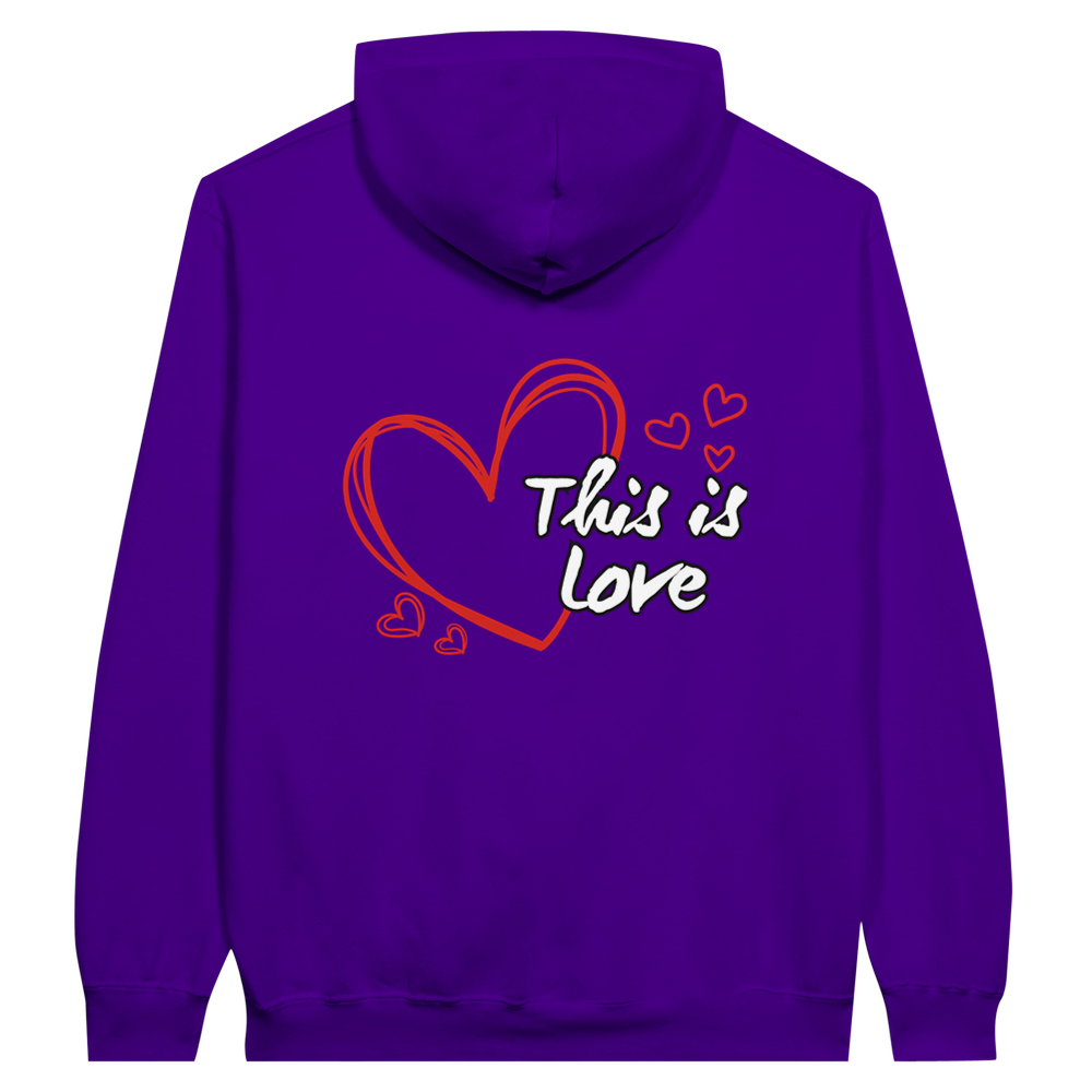 HOODIE “THIS IS LOVE” Ma boutique